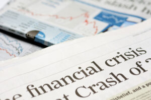 financial crisis newspaper