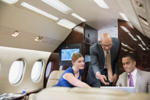 top salary earners in private jet