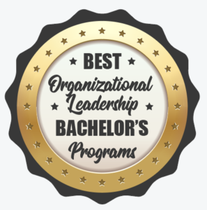 Best Organizational Leadership Bachelors Programs Badge