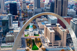 st. louis arch in missouri