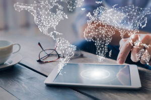 international business connected through networks