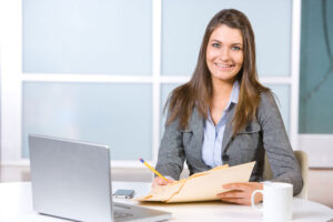 law student studying online