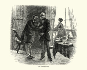 victorian doctor on a house call