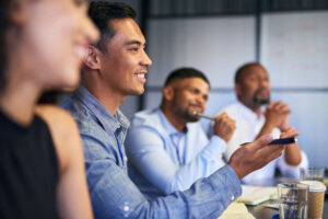 young business people meeting